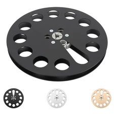 1/4 7 Inch Empty Tape Reel Aluminum Alloy Universal Open Reel Sound Takeup Reel