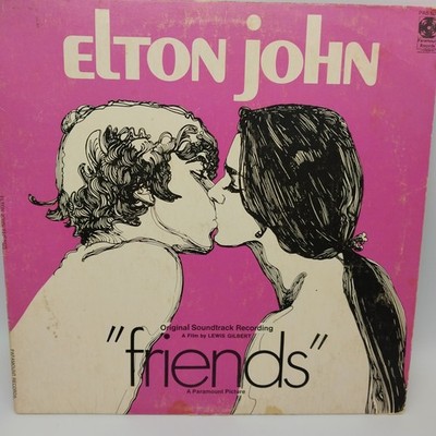 Vinyl Record LP Elton John Friends Soundtrack VG