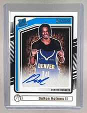 DaRon Holmes II 2024 Panini Donruss #264 Rated Rookie Signatures Auto