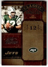 2004 Donruss Classics Joe Namath Classic Singles/Combos/Triples #/1000 #CS-14