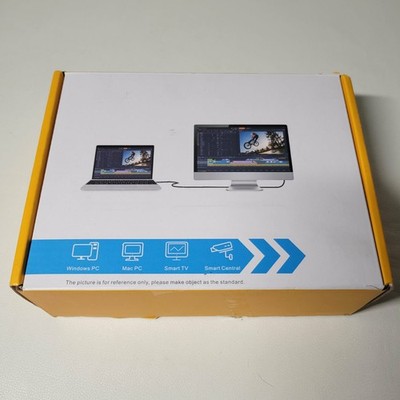 KCEVE DP HDMI USB 3.0 KVM Switch 2 Computer 2 Monitors, Dual Monitor - Black 4k