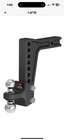 CURT 45936 Deep-Drop Adjustable Trailer Hitch Ball Mount w/ Dual Ball 15K, 10"