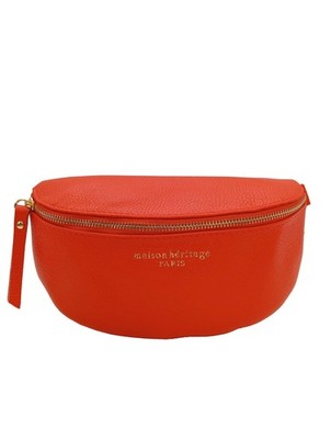 MAISON HERITAGE Schultertasche Klein Damen Tasche rot Casual-Look