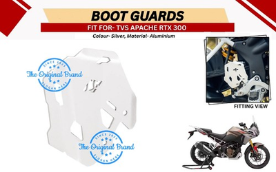 #ad FIT FOR APACHE RTX quot;300 TITAN SILVER BOOT GUARDSquot; $59.39