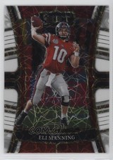 2023 Panini Select Draft Picks Concourse White Lazer Prizm Eli Manning #100 0pe3