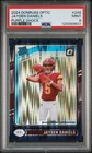 2024 Donruss Optic Jayden Daniels Purple Shock Rated Rookie Card #248 PSA 9