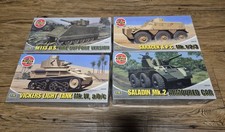 4 Panzer Fahrzeuge Von AIRFIX