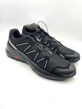 Salomon Speed cross Peak Trail Running Hiking Shoe Trainers Men Black Uk 12 47.5