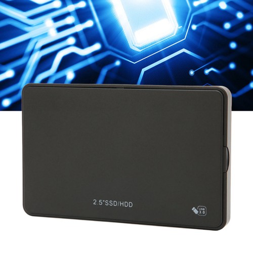 2.5in HDD SSD Enclosure Black USB3.0 2.5in Mechanical Serial Port SSD HHD E - Picture 2 of 22
