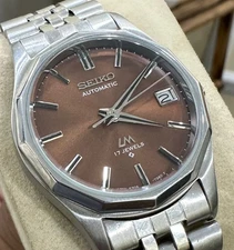 Seiko Automatic Brown chocolate Dial Wrist Watch for Mens Japan 6309