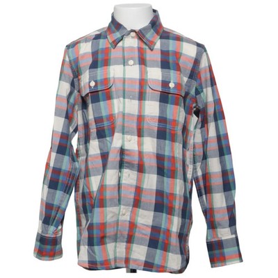Gap Kids, Flanellhemd, Größe: 128, Blau/Rot/Weiß, Baumwolle, Karo, Jungen #wFG