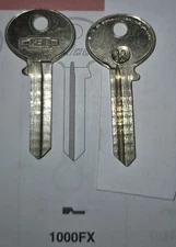 Corbin, 1000FX, 2619R, 66GA, 20FX, K920, Antique Key Blank. Keil Mfg Format! 