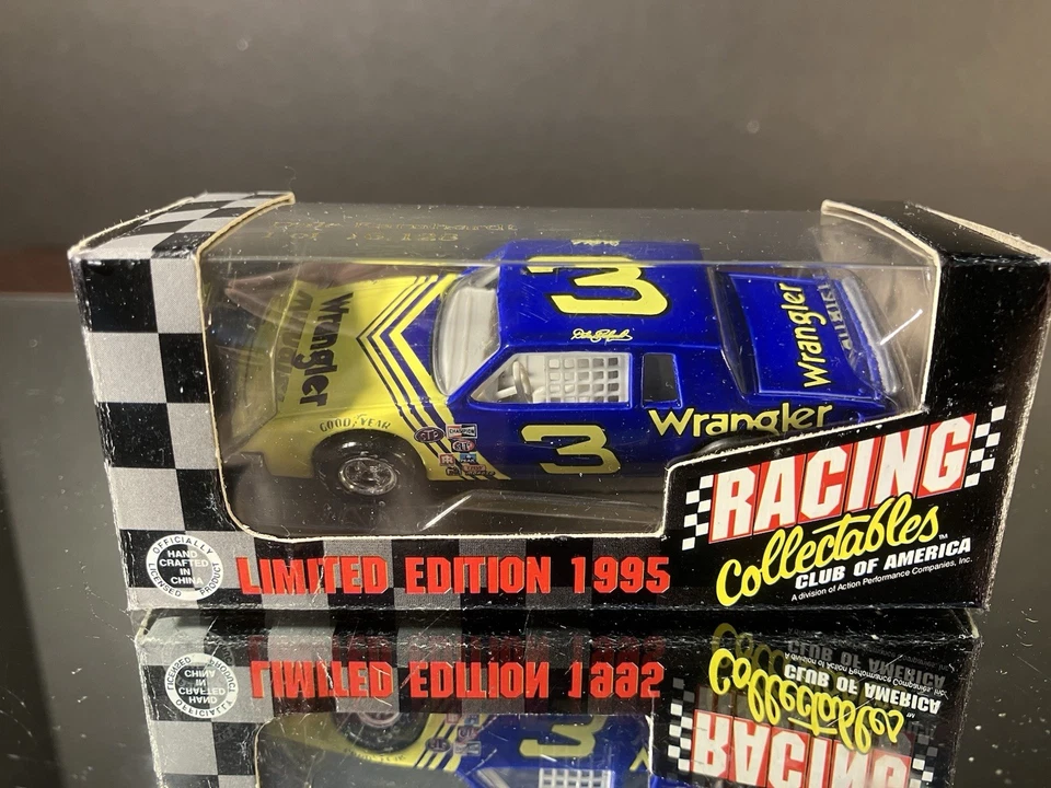 Dale Earnhardt #3 Wrangler Jeans 1981 Pontiac Grand Prix RCCA 1:64 16,128 - Image 2 of 3