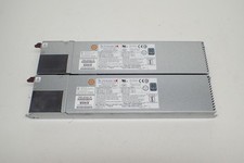 2x SuperMicro PWS-2K04A-1R Titanium 2000W Server Power Supply 80plus Titanium