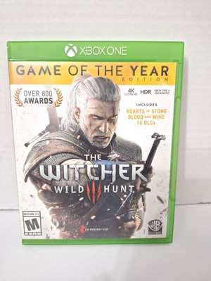 The Witcher 3: Wild Hunt - Complete Edition - Microsoft Xbox One - CIB - Tested