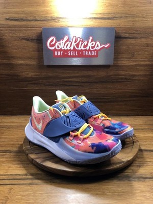 Size 10.5M/12W - Nike Kyrie Low 3 Atomic Pink Stone Blue CJ1286-600 Pre-Owned