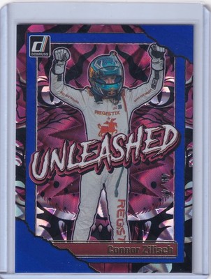 Connor Zilisch - 2026 Donruss Nascar - Unleashed - Blue Xplosion /49 - #12