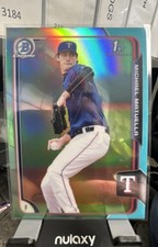 2015 Bowman Draft - Chrome Michael Matuella #70 Sky Blue Refractor (RC)