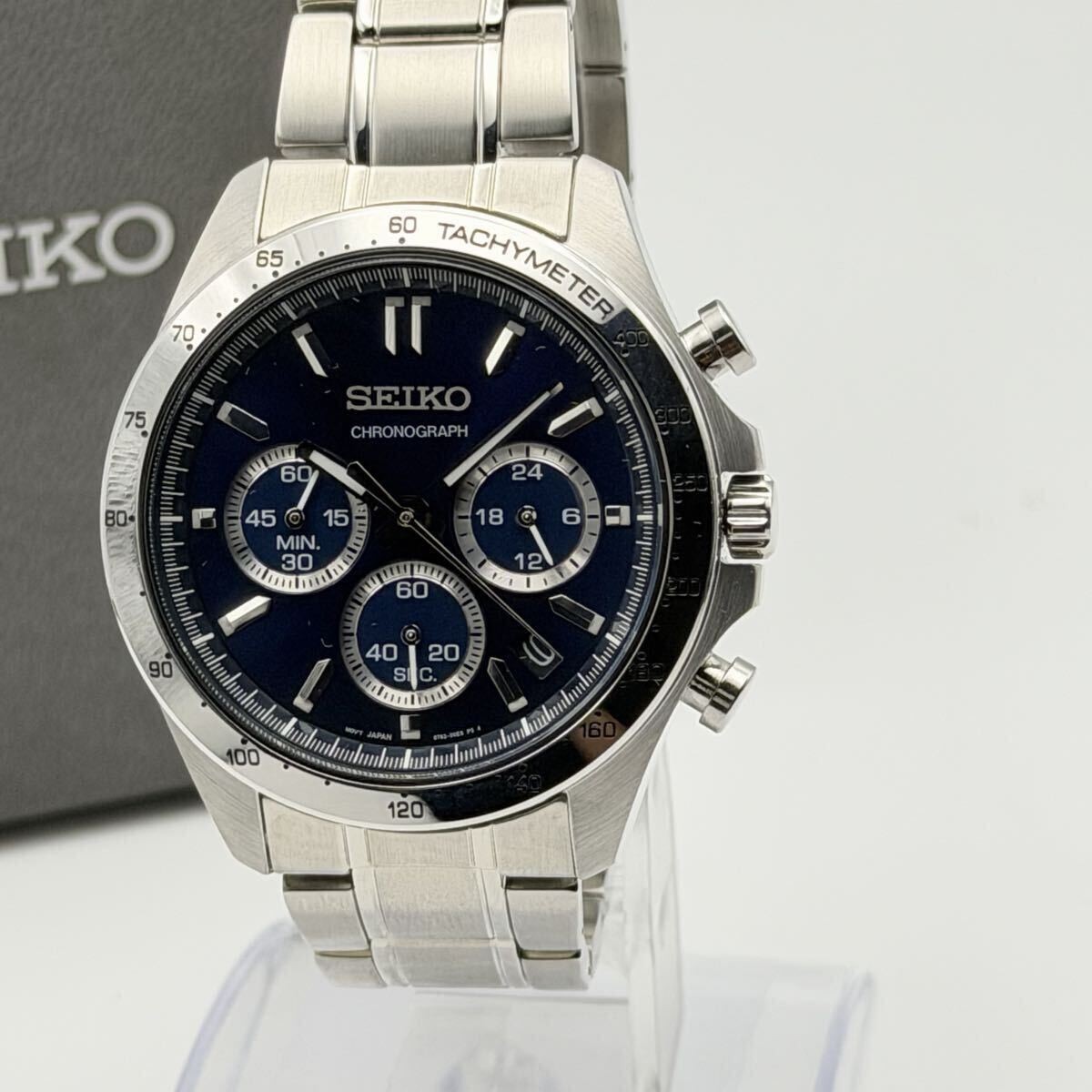 USED 8T63 SEIKO セイコースピリットクロノグラフ SBTR011 SEIKO SPIRIT SBTR011 8T63 Chronograph Date 8T63-00D0 … - Gem