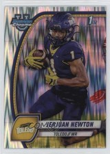2024 Bowman U Chrome Stealth Refractor Jerjuan Newton #98 0j3l