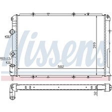 K&Uuml;HLER WASSERK&Uuml;HLER MOTORK&Uuml;HLER F&Uuml;R RENAULT 7700838133 NEU