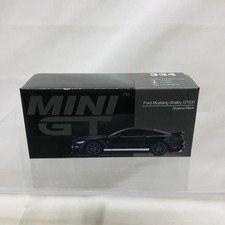 [Used] Opened) MINI GT 1/64 Ford Mustang Shelby GT500 Shadow Black (Left