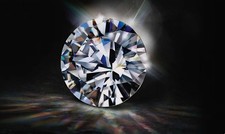 Moissanite Real Gem. W. GRA Certificate 7,5 MM 1,5 Carats BEST QUALITY