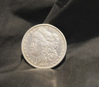 1891 CC CARSON CITY MORGAN DOLLAR. VF DETAILS / CLEANED. NO RESERVE — photo 2