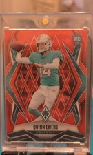 2025 Panini Phoenix - Rookies Quinn Ewers #159 Orange Hyper /99 (RC)