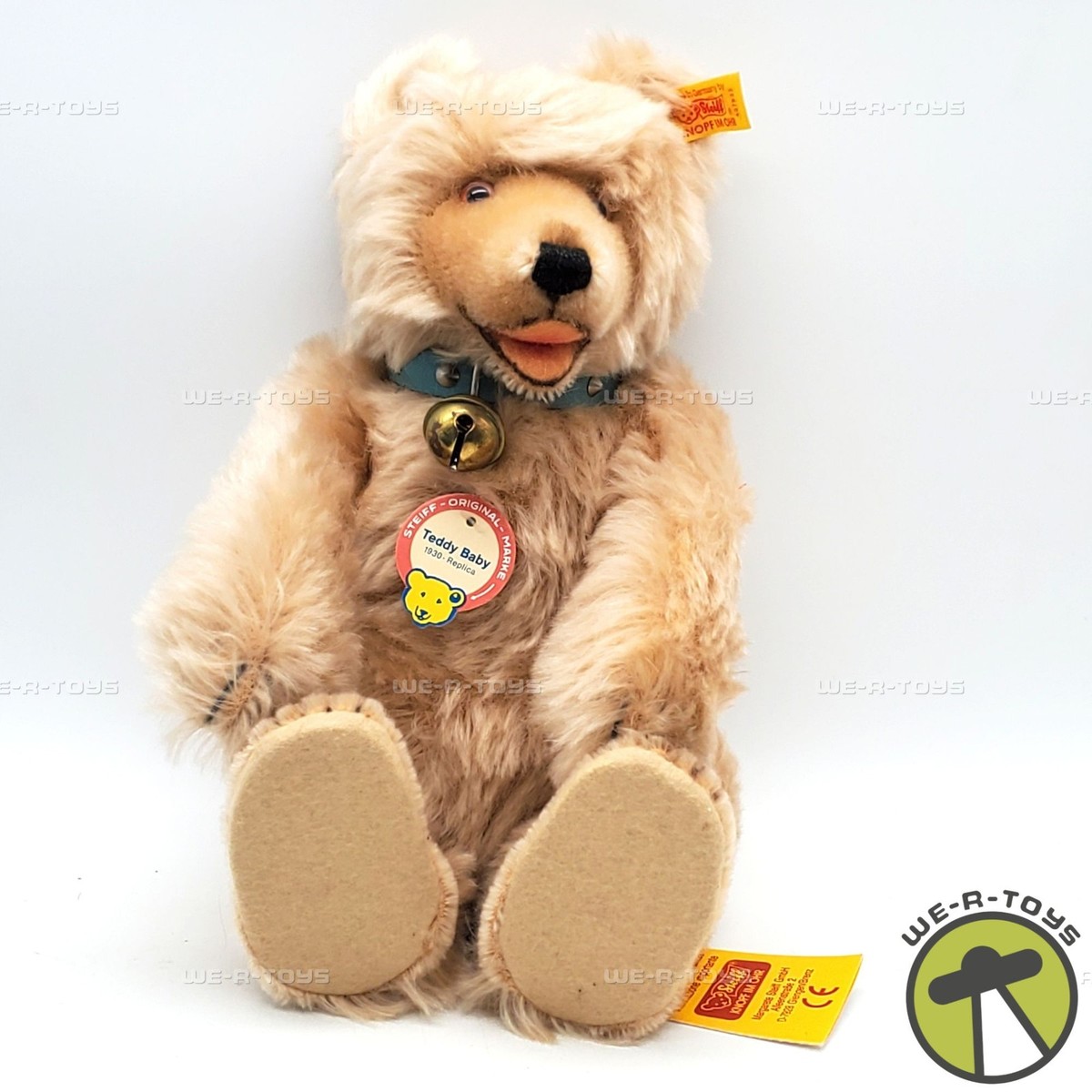Steiff Original Teddy Baby 1930 Replica Mohair Bear 10