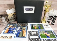 Graduation Scrapbook Album, Premade Grad Scrapbook, Graduation Photo Album