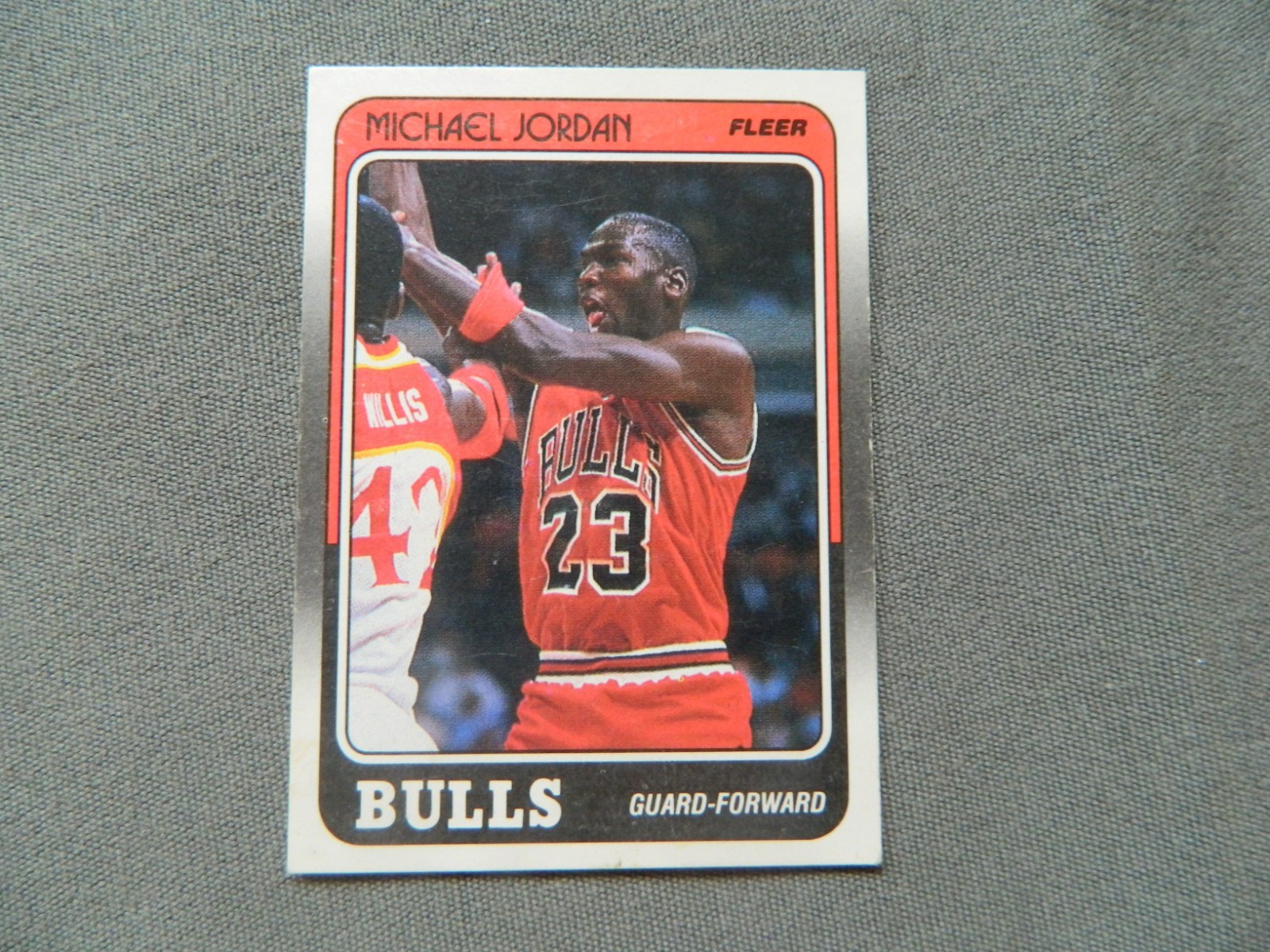 Michael Jordan Fleer 1988-89 #17