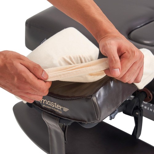 Pack of 6 Flannel Face Cradle Covers for Massage Tables- 100% Cotton Extra La... - Picture 9 of 9