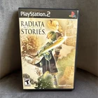 Square Enix Radiata Stories PlayStation 2 Role Playing Manual Case Disc NTSC