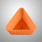  Silicone Mini Baking Cup Triangle Reusable Muffin Cake Cupcake Liners (Random