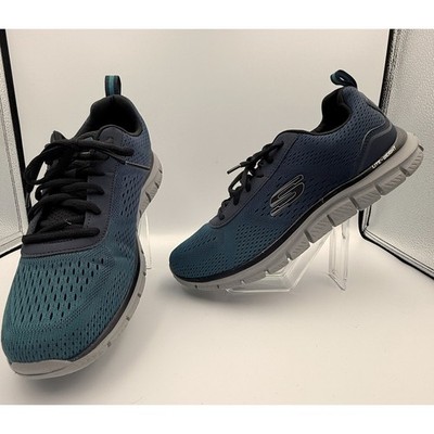 Skechers Men Track Ripkent Sneakers  9.5 NVBL Memory Foam 232399