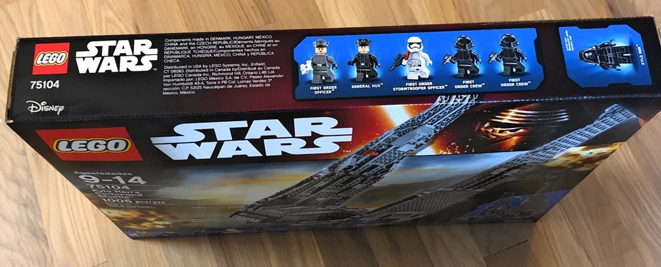 LEGO Star Wars: Kylo Ren's Command Shuttle 75104 (New | Sealed | Retired) - Image 3 of 3