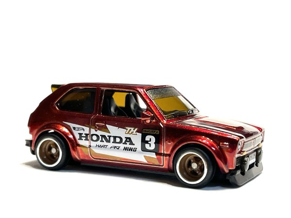 Hot Wheels New 2025 Super Treasure Hunt Honda Civic Custom Random Wheels  Unspun