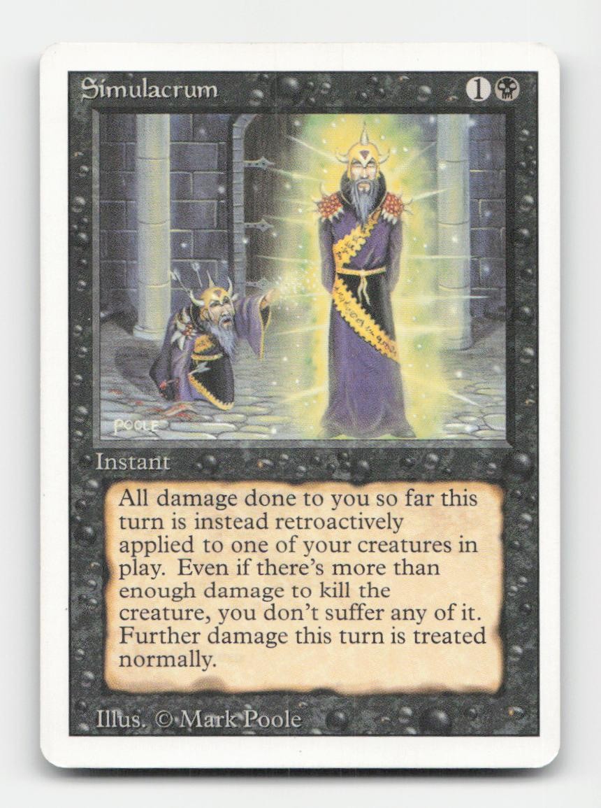 Simulacrum Revised Edition # Magic the Gathering Uncommon