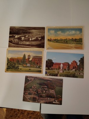 St. Bonaventure NY. Post Cards, 5 post cards