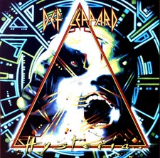 Def Leppard - Hysteria LP VG . 
