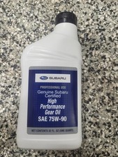 Subaru High Performance Gear Oil 75W-90 (OEM ...