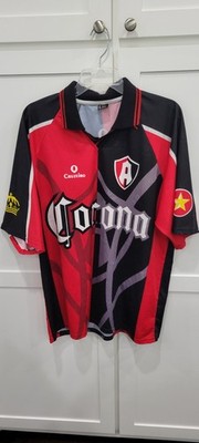 Vtg.1999-2000 ESTRELLA  Soccer Jersey  L/XL Corona Cruzeiro CROWN STAR GREAT