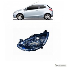 Hauptscheinwerfer Frontscheinwerfer links H4 für Mazda 2