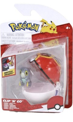 Pokemon Clip N Go Pokeball Frigibax Repeat Ball 2'' Battle Figure 2025 New In Box