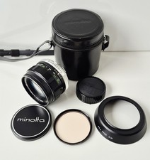 Minolta MD MC Rokkor-PF 58mm 1,4 Objektiv Mit...