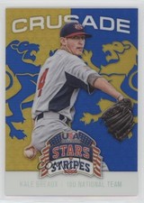 2015 Panini Stars and Stripes Crusade Blue Kale Breaux #56 o6n