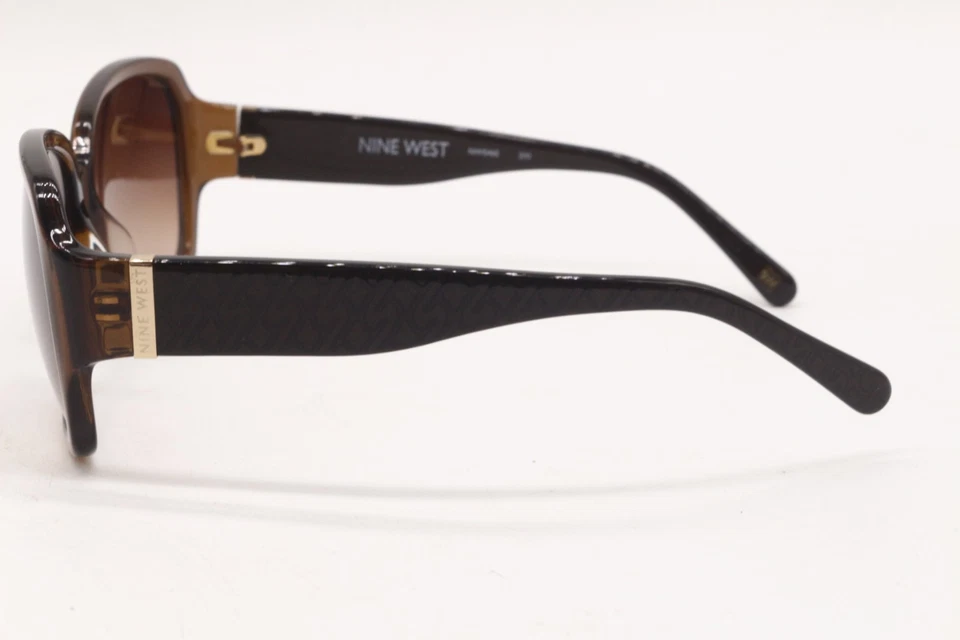 GAFAS DE SOL NINE WEST NW546S 200 MARRÓN DEGRADADO AUTÉNTICO DISEÑADOR 58-16 Foto 3 de 4