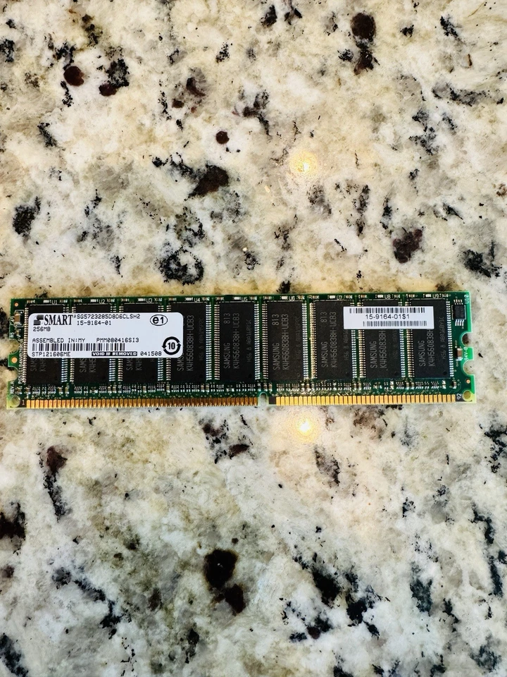 SG5723285D8D6CLSH2 Smart Modular 256MB PC2700 DDR-333MHz ECC Unbuffered Memory - Image 2 of 2