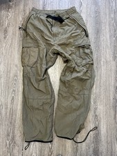 Vintage Y2K American Eagle performance Green Windbreaker Track Pants Size M mesh